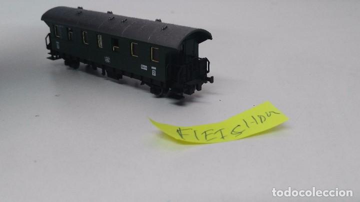 Trenes escala: antiguo vagon escala n marca flischamann - Foto 5