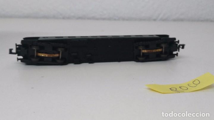 Trenes escala: antiguo vagon escala n marca roco con luz - Foto 7