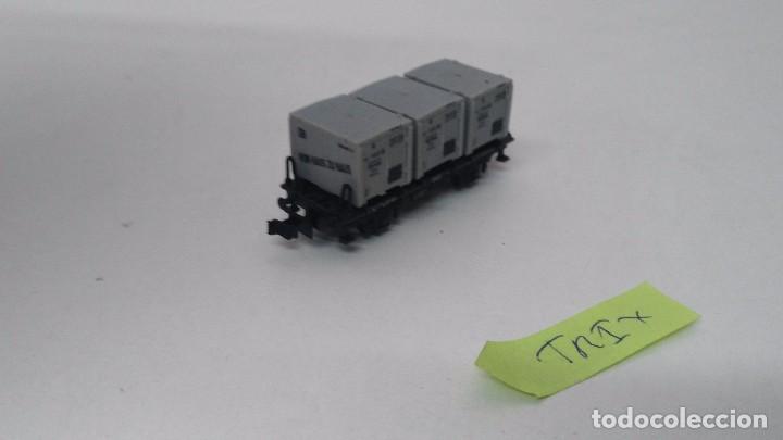 Trenes escala: antiguo vagon escala n marca trix - Foto 2