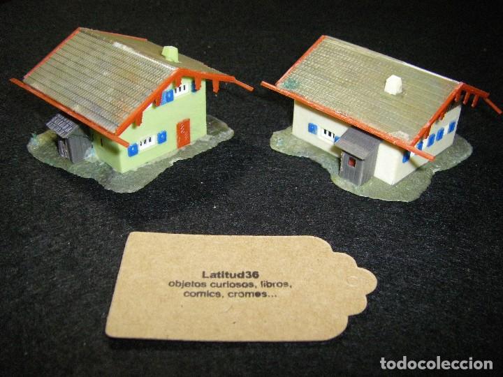 Trenes escala: lote dos casas escala N - Foto 1
