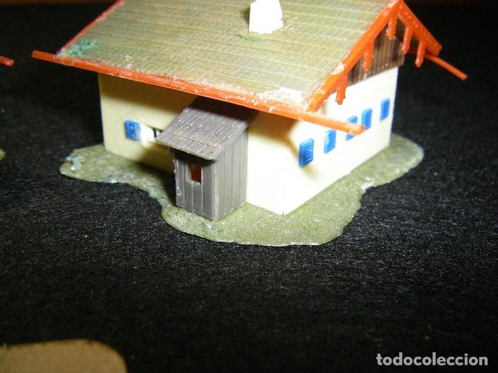 Trenes escala: lote dos casas escala N - Foto 2