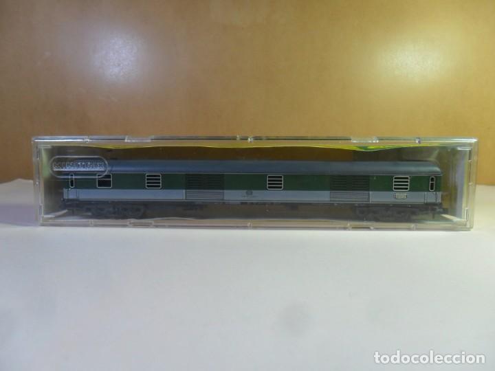 Trenes escala: N - TRIX - VAGON POSTAL - DB - CON CAJA ORIGINAL - Foto 1