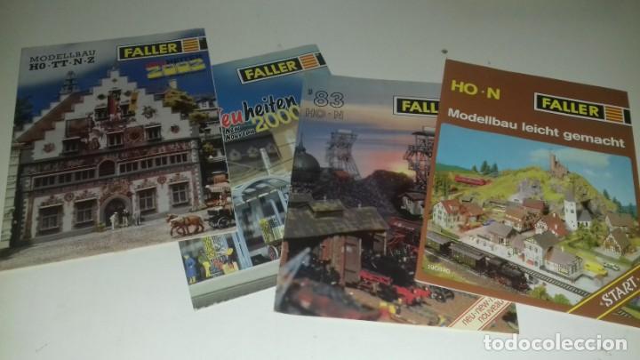 Trenes escala: FALLER catalogos (con compra de 5 lotes o mas env&iacute;o gratis) - Foto 1