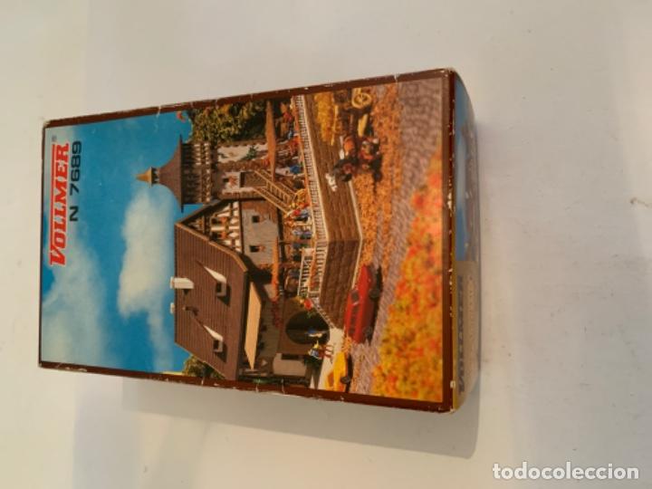 Vollmer 47801 Pont En Acier Pour Train Miniature Échelle N - 225x38x61 Mm