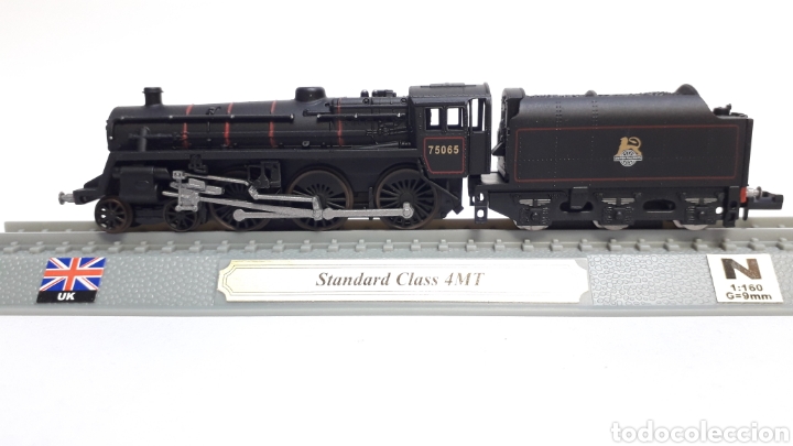 Trenes escala: Locomotora Reino Unido Standard Class 4MT escala N 1/160 Del Prado