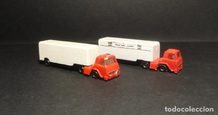 Trenes escala: Par de camiones trailer de Bachmann - Foto 2