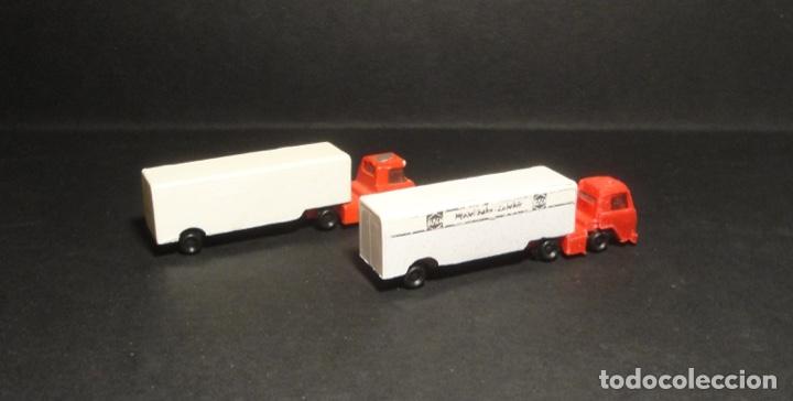 Trenes escala: Par de camiones trailer de Bachmann - Foto 3