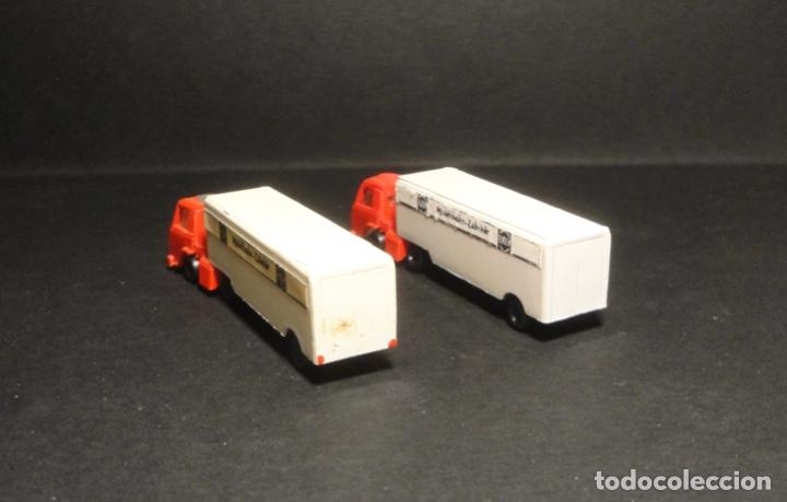 Trenes escala: Par de camiones trailer de Bachmann - Foto 5