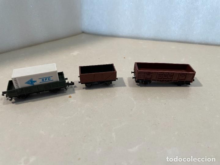 Trenes escala: Vagones escala N con defectos - Foto 1