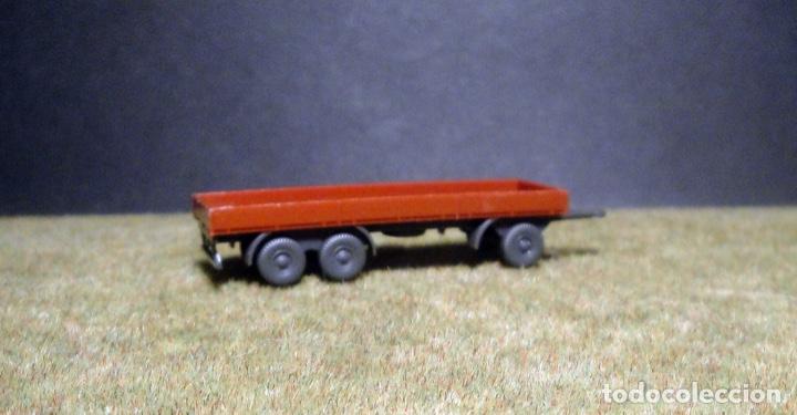 Trenes escala: Remolque cami&oacute;n de Wiking - Foto 1