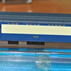 Trenes Escala: COCHE DE VIAJEROS 6 EJES COMBINADO BLUE COMET DE RIVAROSSI. ESCALA N, VÁLIDO IBERTREN. Lote 169452236