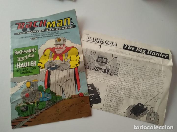 Trenes escala: BACHMANN ANTIGUAS INSTRUCCIONES COMIC - Foto 1
