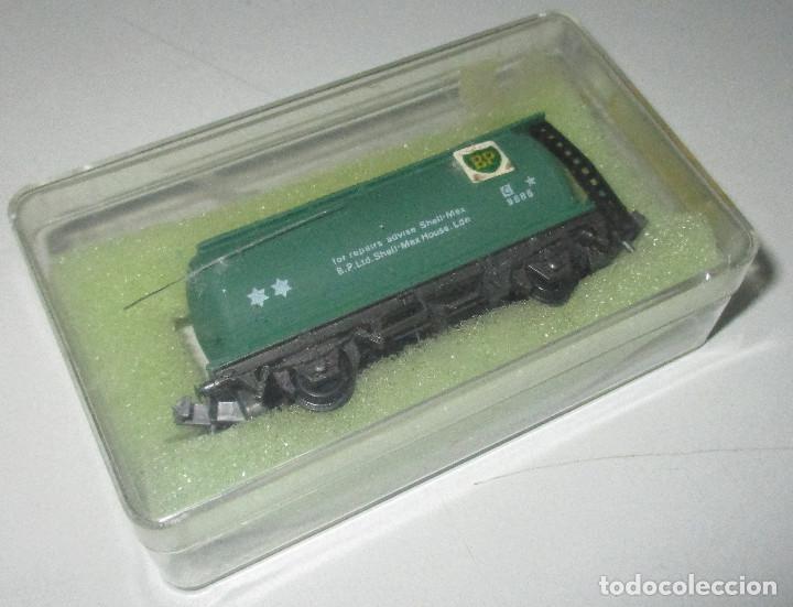 Trenes escala: vag&oacute;n CISTERNA BP, PECO, N - Foto 1