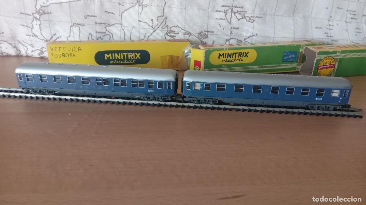 Trenes escala: Minitrix coches pasajeros DB - Foto 1