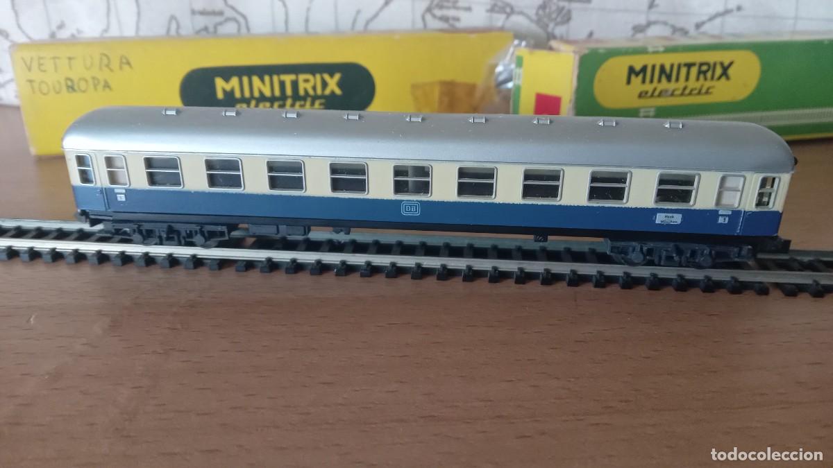 Trenes escala: Minitrix coches pasajeros DB - Foto 5