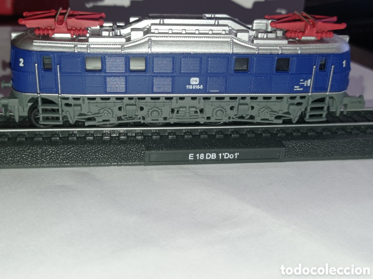 Trenes escala: Locomotora est&aacute;tica E 18 DB 1 Do 1 - Foto 3