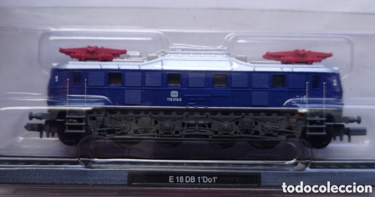 Trenes escala: Locomotora est&aacute;tica E 18 DB 1 Do 1 - Foto 1
