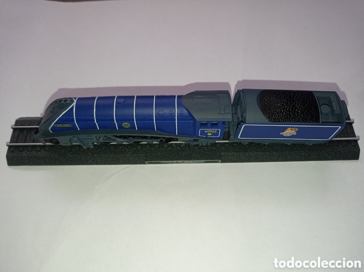 Trenes escala: Locomotora est&aacute;tica PACIFIC A4 MALLARD - Foto 11