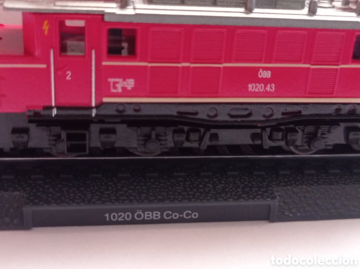 Trenes escala: Locomotora est&aacute;tica 1020 &Ouml;BB Co-Co - Foto 2