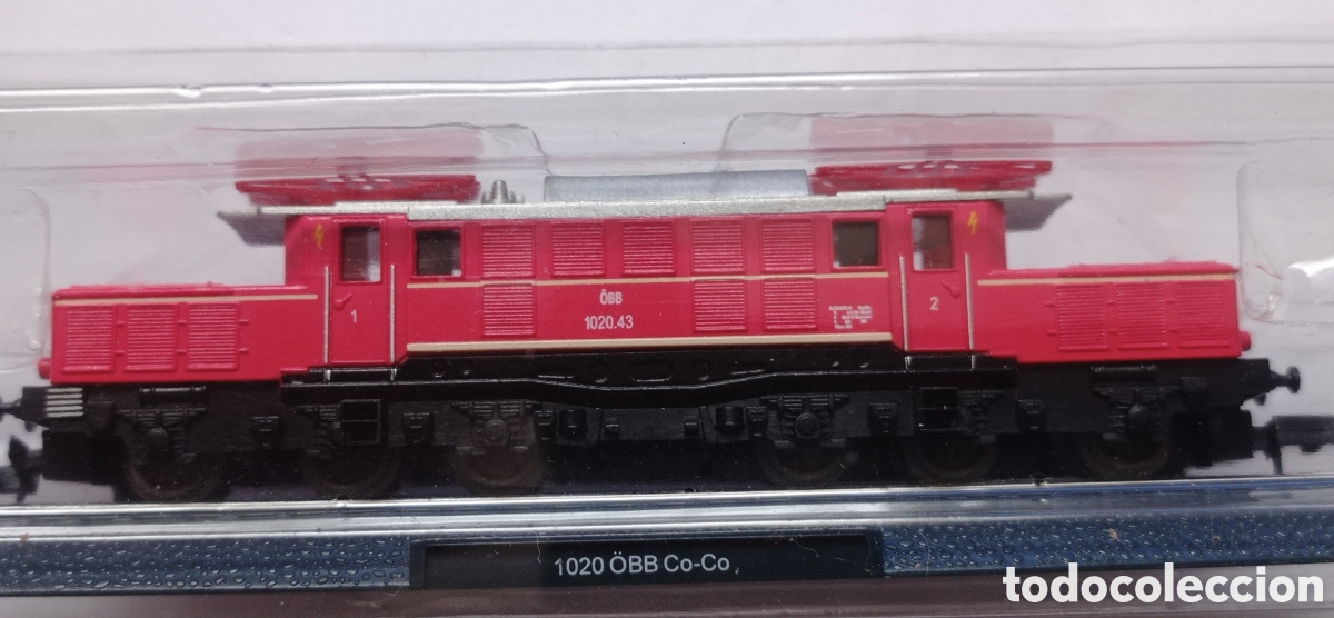 Trenes escala: Locomotora est&aacute;tica 1020 &Ouml;BB Co-Co - Foto 1