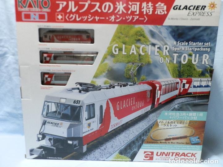 Trenes escala: KATO N SET GLACIAR EXPRESS SER DE 3 REF K10-006 - Foto 2