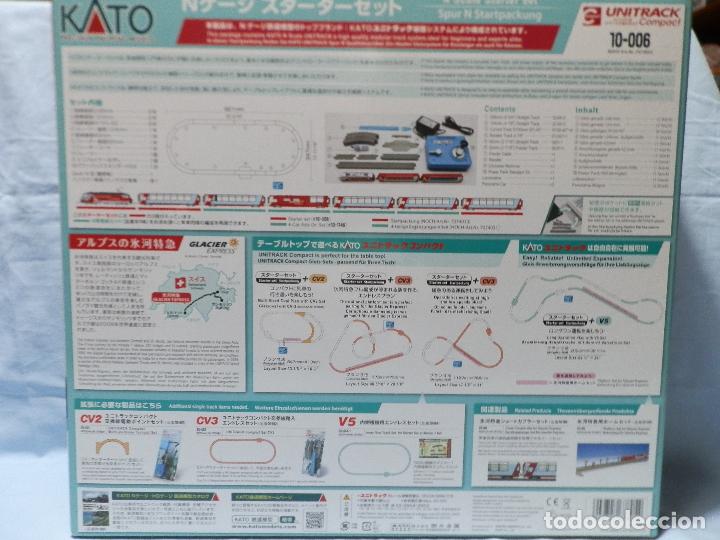 Trenes escala: KATO N SET GLACIAR EXPRESS SER DE 3 REF K10-006 - Foto 3
