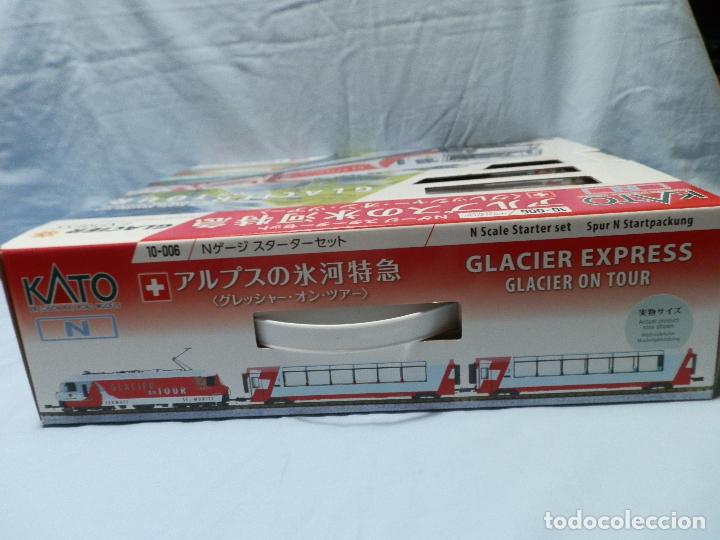 Trenes escala: KATO N SET GLACIAR EXPRESS SER DE 3 REF K10-006 - Foto 4