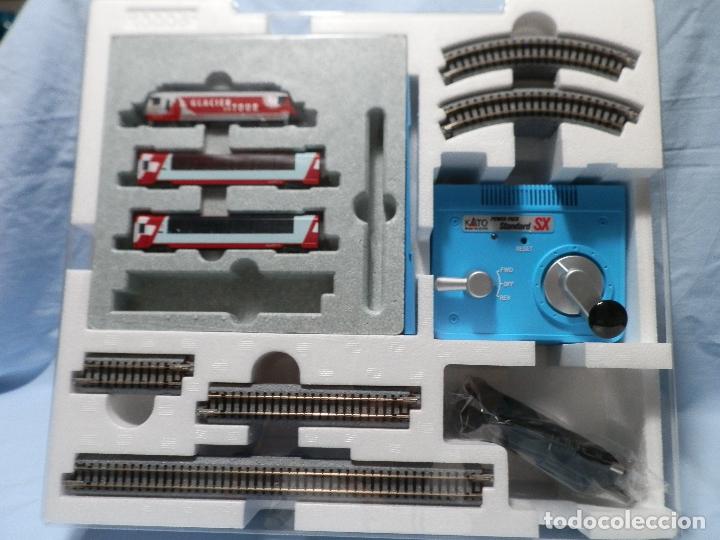 Trenes escala: KATO N SET GLACIAR EXPRESS SER DE 3 REF K10-006 - Foto 5