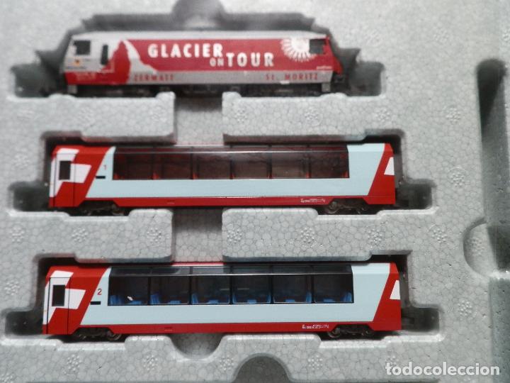 Trenes escala: KATO N SET GLACIAR EXPRESS SER DE 3 REF K10-006 - Foto 6