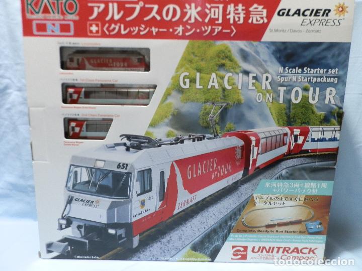 Trenes escala: KATO N SET GLACIAR EXPRESS SER DE 3 REF K10-006 - Foto 1