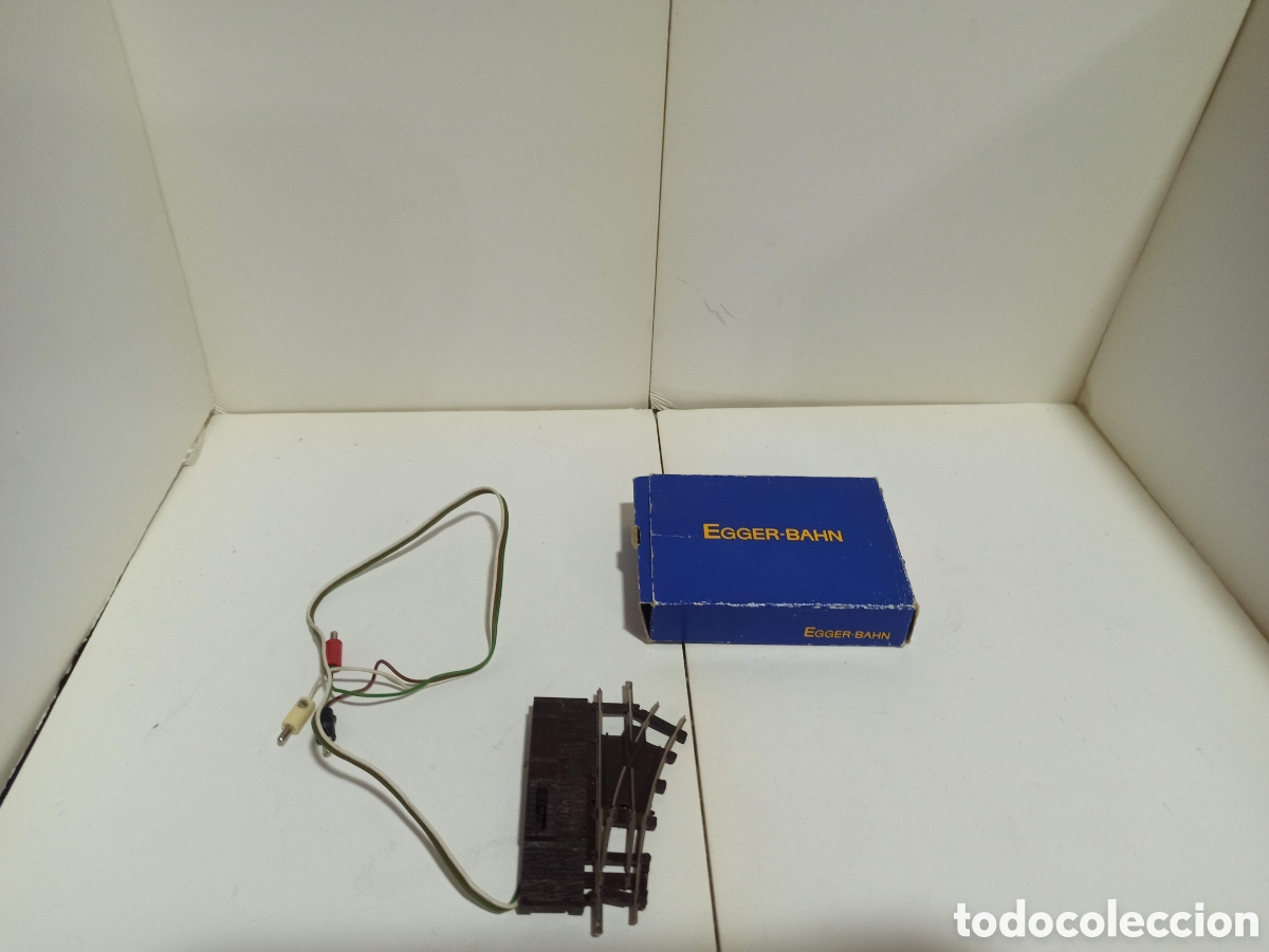 Trenes escala: Cambio el&eacute;ctrico Egger-bahn derecha - Foto 1