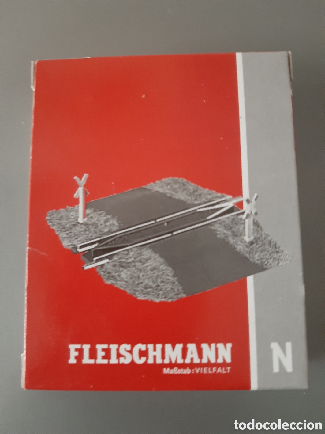 Trenes escala: FLEISMANN Paso a nivel fleismann esc n - Foto 1