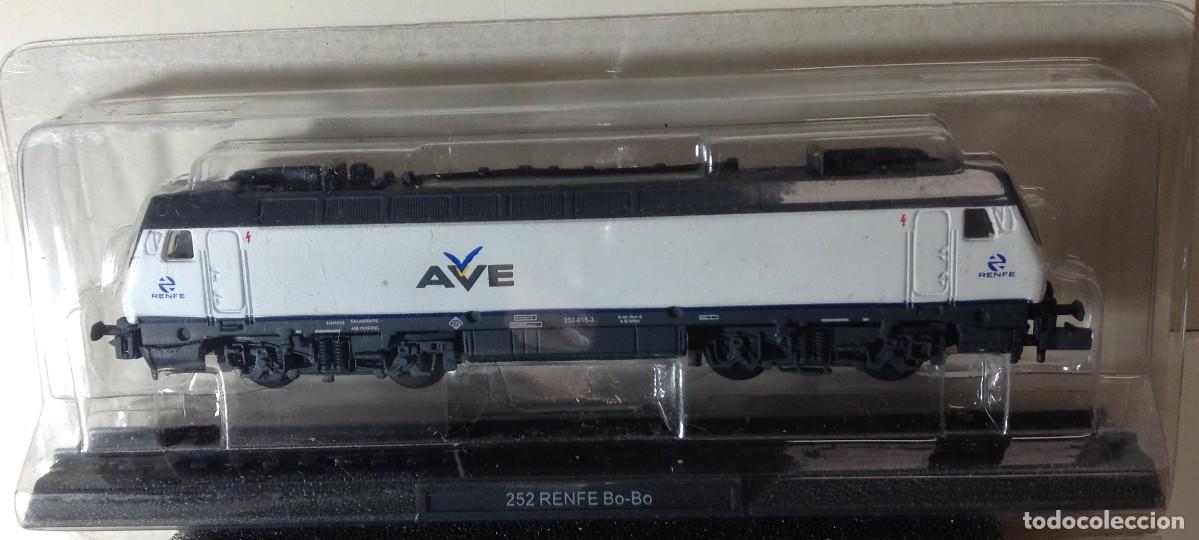 Trenes Escala: LOCOMOTORA AVE: 252 RENFE Bo-Bo- ESCALA N *** CLUB INTERNACIONAL DEL LIBRO *** NUEVA