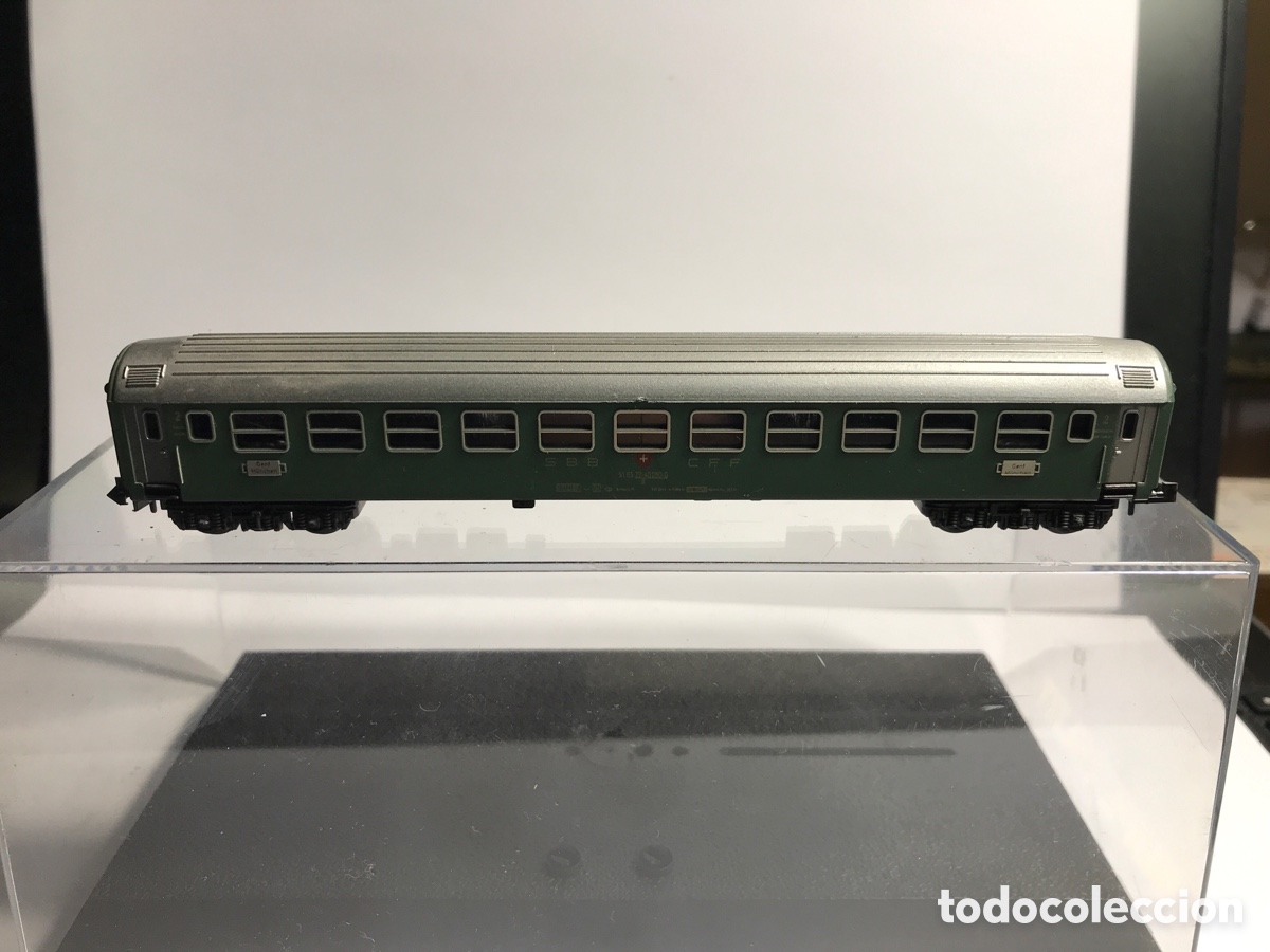 Trenes escala: VAG&Oacute;N PASAJEROS TRIX - Foto 2