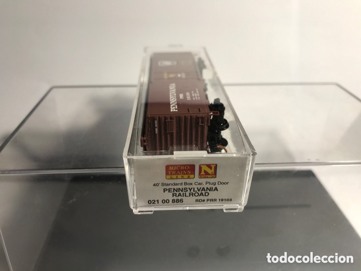 Trenes escala: VAG&Oacute;N MERCANC&Iacute;AS MICROTRAINS NUEVO - Foto 2