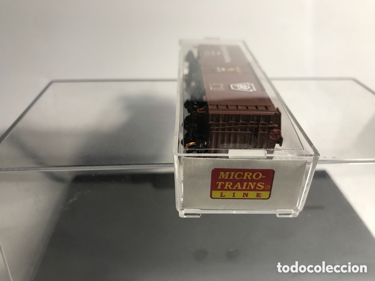 Trenes escala: VAG&Oacute;N MERCANC&Iacute;AS MICROTRAINS NUEVO - Foto 3