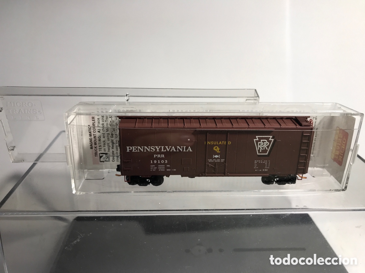 Trenes escala: VAG&Oacute;N MERCANC&Iacute;AS MICROTRAINS NUEVO - Foto 1