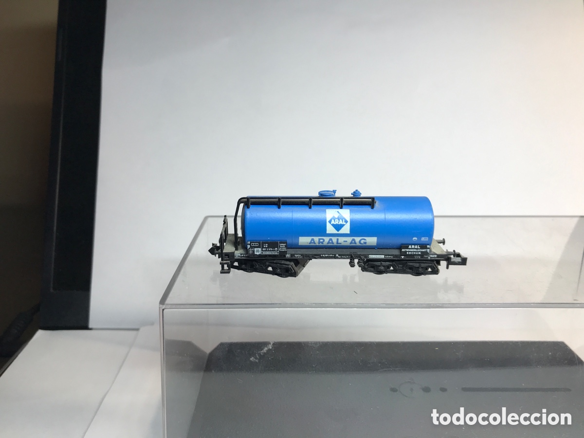 Trenes escala: VAG&Oacute;N CISTERNA TRIX ARAL AG - Foto 2