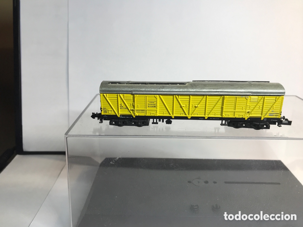Trenes escala: VAG&Oacute;N MERCANC&Iacute;AS TRIX - Foto 2