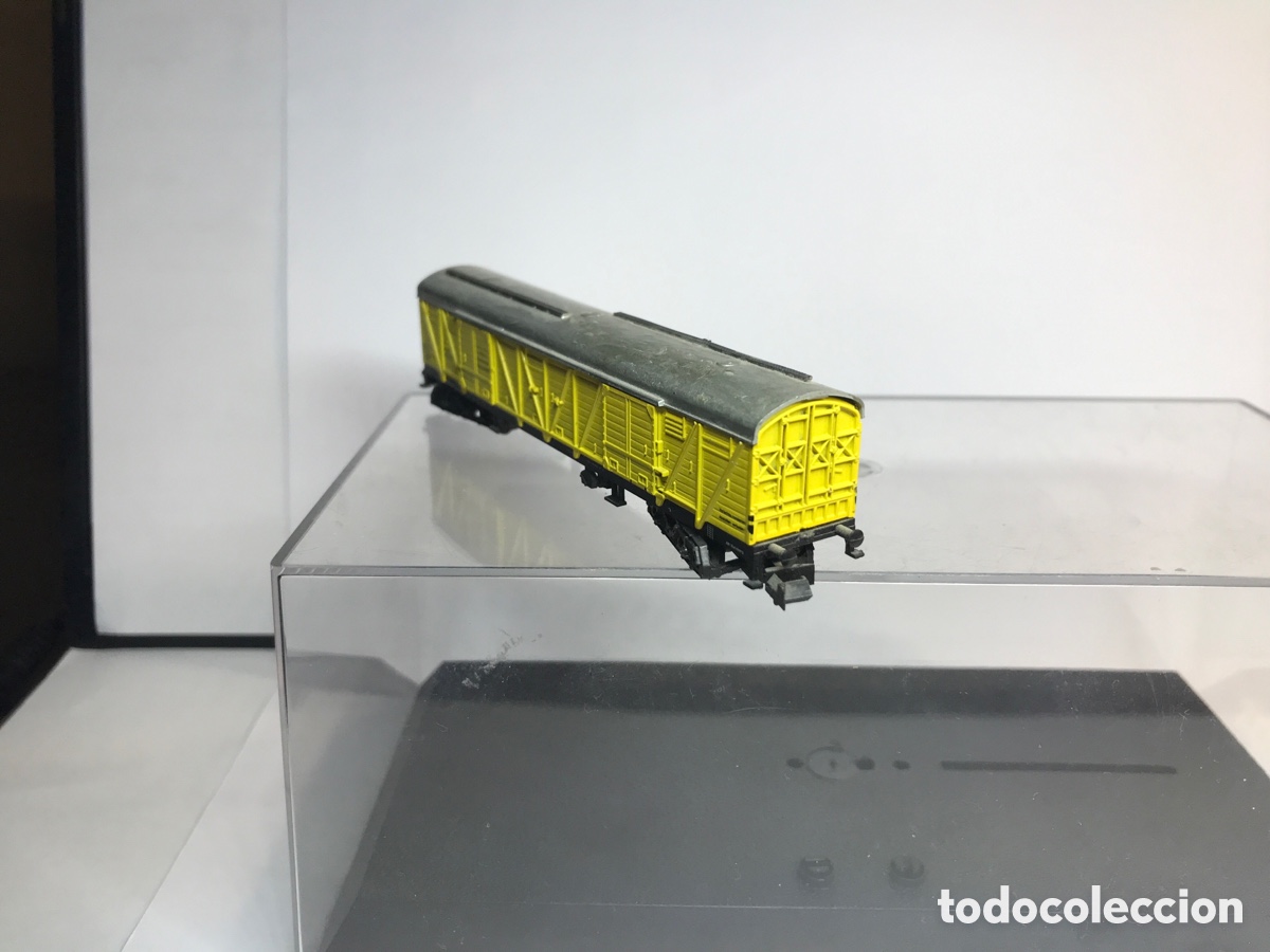 Trenes escala: VAG&Oacute;N MERCANC&Iacute;AS TRIX - Foto 6