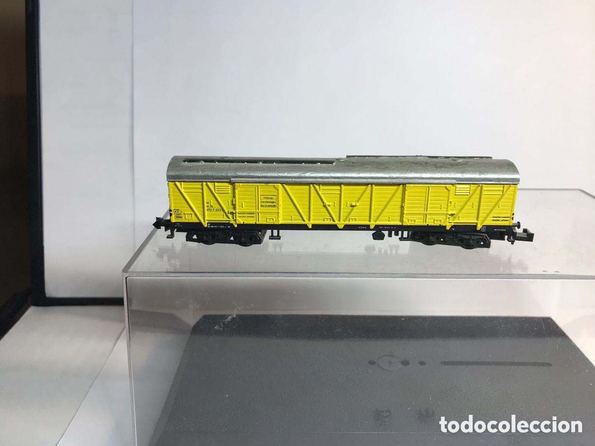 Trenes escala: VAG&Oacute;N MERCANC&Iacute;AS TRIX - Foto 1