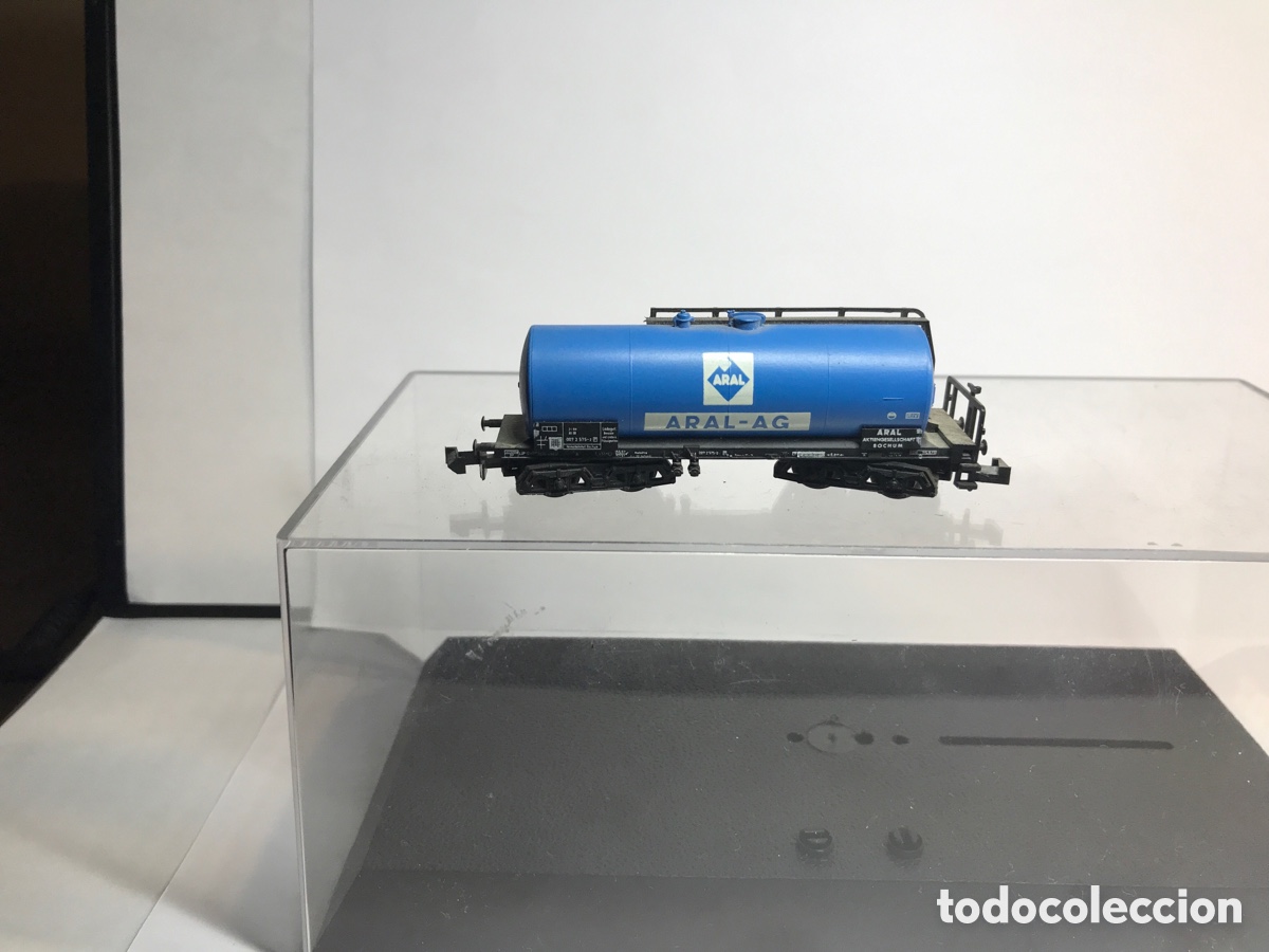 Trenes escala: VAG&Oacute;N TRIX CISTERNA &Aacute;RAL-AGUST&Iacute;N - Foto 2