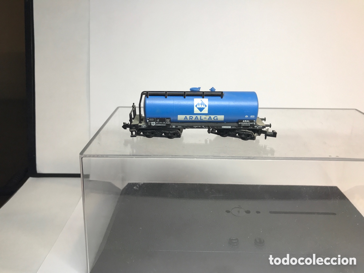 Trenes escala: VAG&Oacute;N TRIX CISTERNA &Aacute;RAL-AGUST&Iacute;N - Foto 1