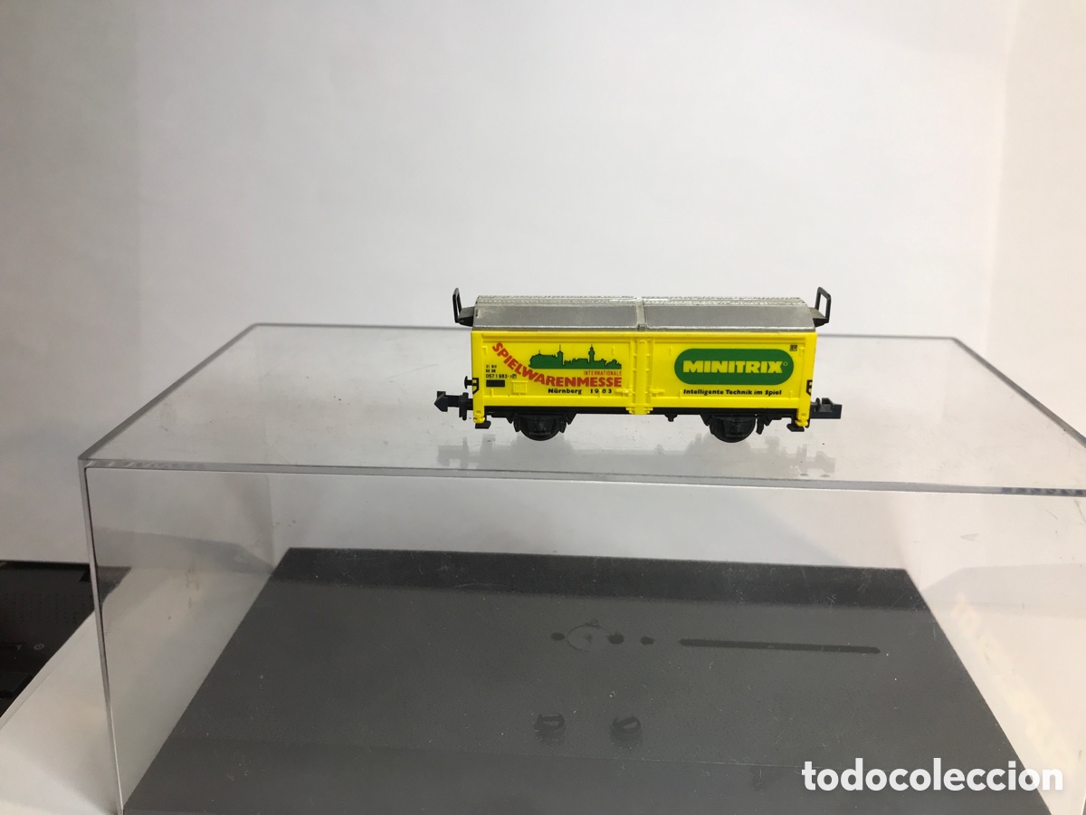 Trenes escala: VAG&Oacute;N MINITRIX MERCANC&Iacute;AS - Foto 2