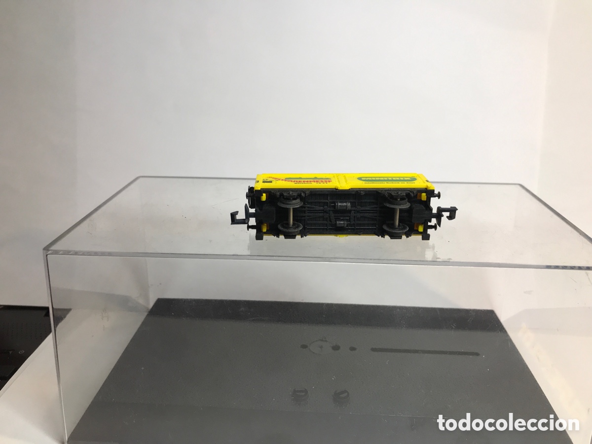 Trenes escala: VAG&Oacute;N MINITRIX MERCANC&Iacute;AS - Foto 3