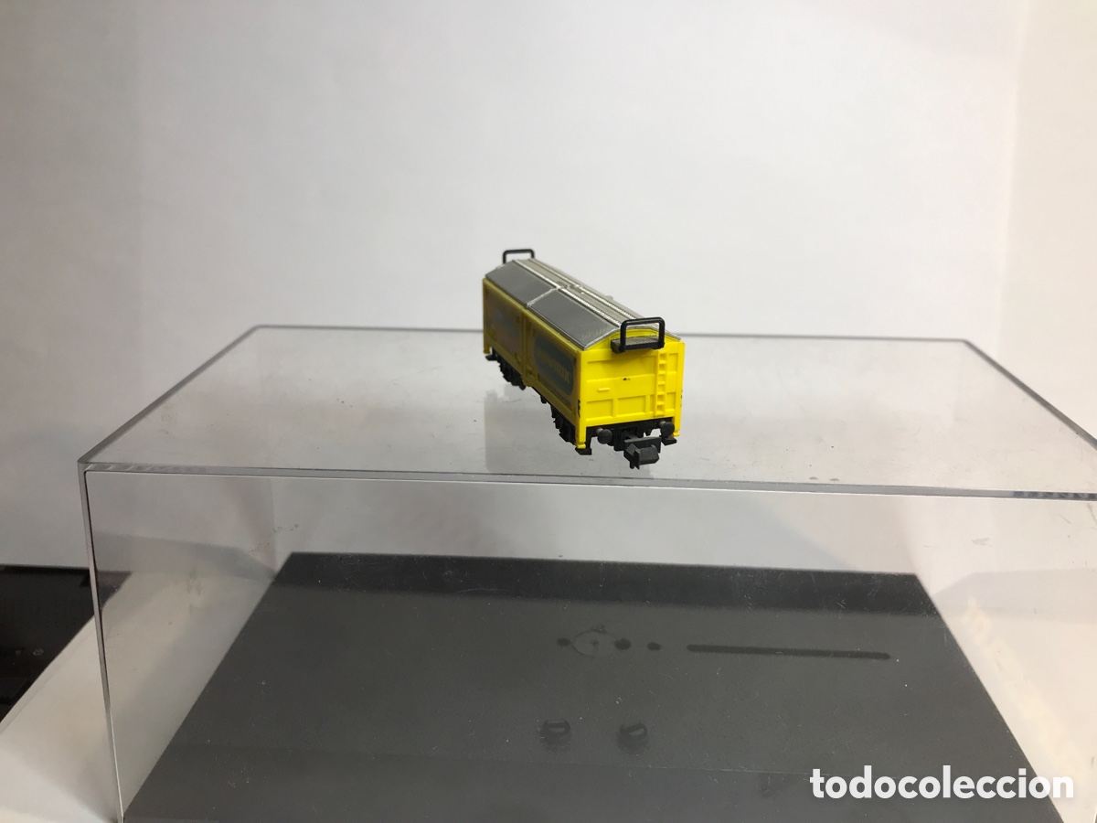 Trenes escala: VAG&Oacute;N MINITRIX MERCANC&Iacute;AS - Foto 4