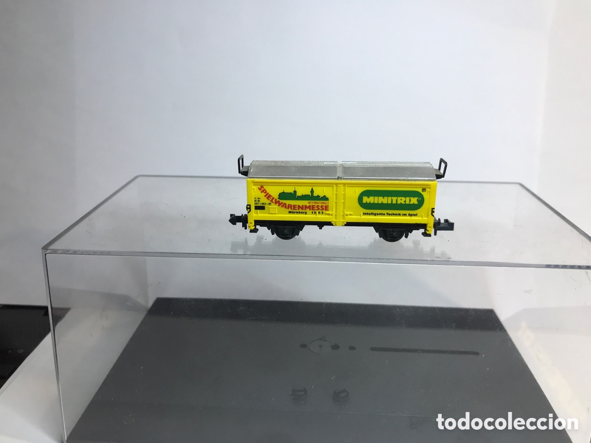 Trenes escala: VAG&Oacute;N MINITRIX MERCANC&Iacute;AS - Foto 1