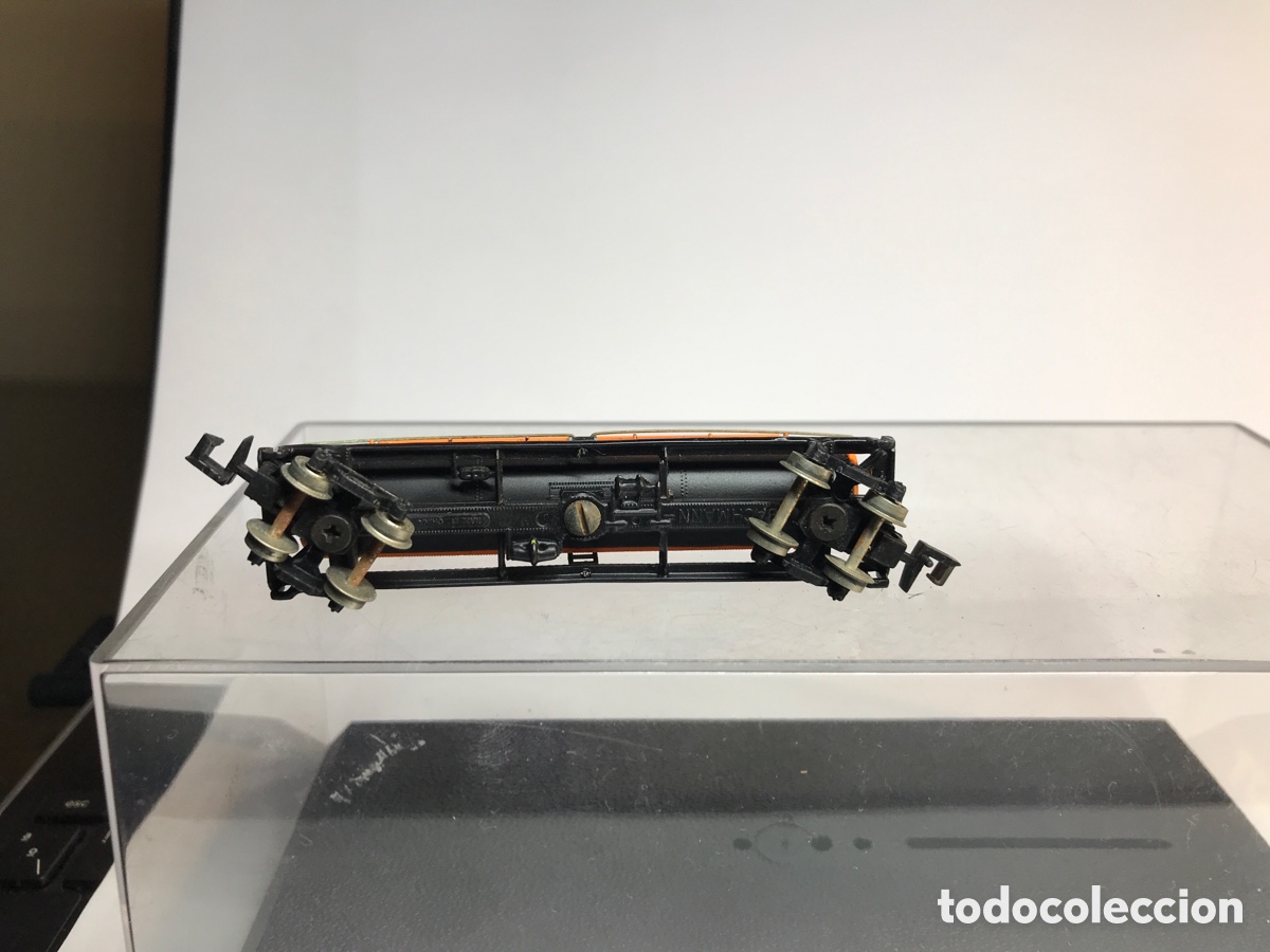 Trenes escala: VAG&Oacute;N MERCANC&Iacute;AS CISTERNA BACHMANN CHINA SHELL - Foto 3