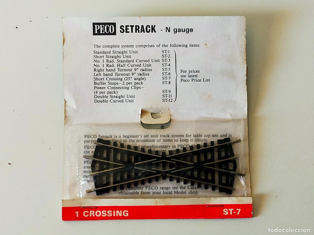 Trenes escala: PECO - 1 CROSSING (CRUCE) Ref ST-7 - Escala N - Foto 2