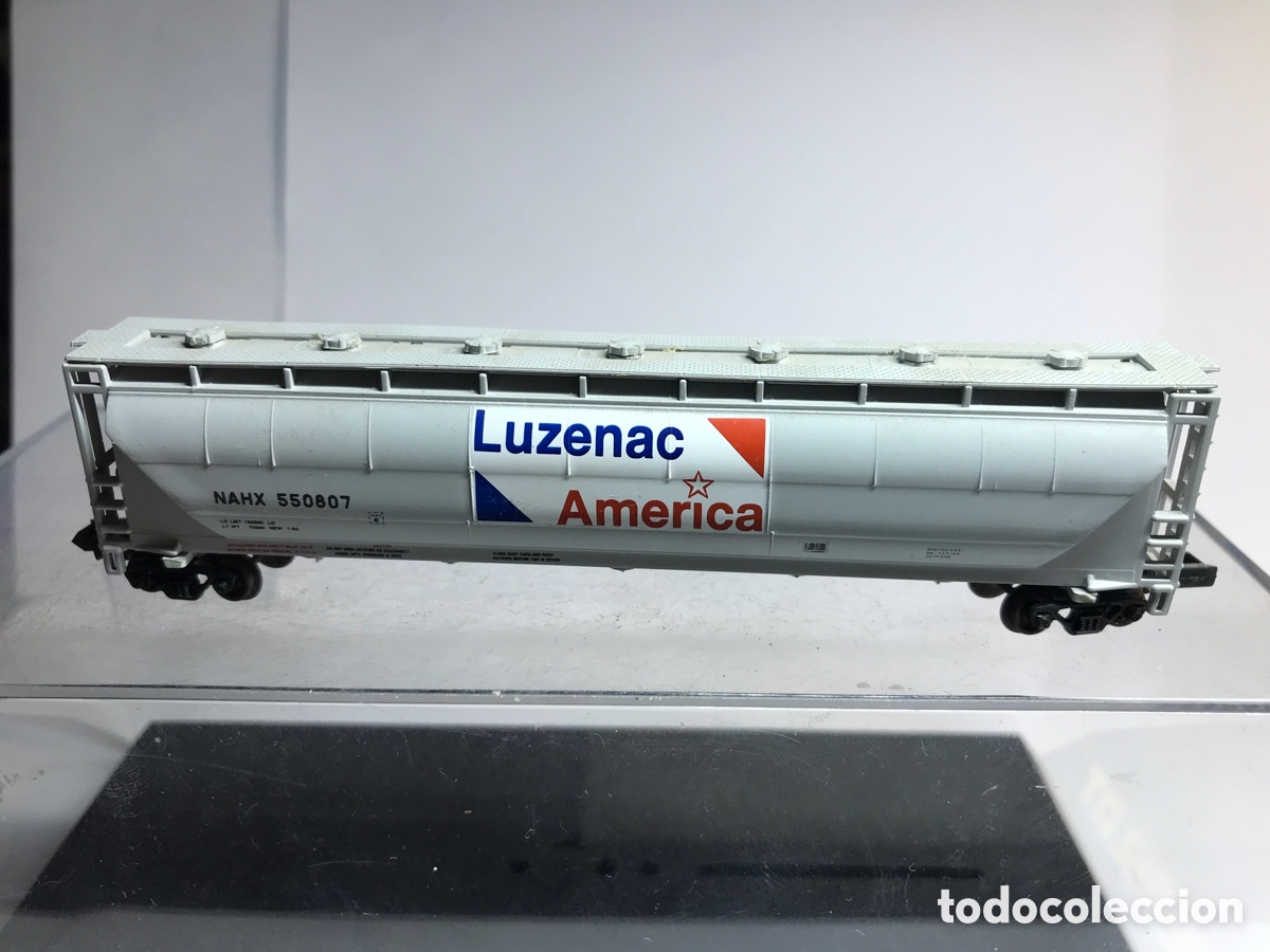 Trenes escala: VAG&Oacute;N CISTERNA LUZENAC AMERICA - Foto 2